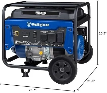 westinghouse 6600 peak watt home backup portable generator, transfer switch ready 30a outlet, rv ready 30a outlets. westinghouse 6600 peak watt home backup portable generator, transfer switch ready 30a outlet, rv ready 30a outlets.