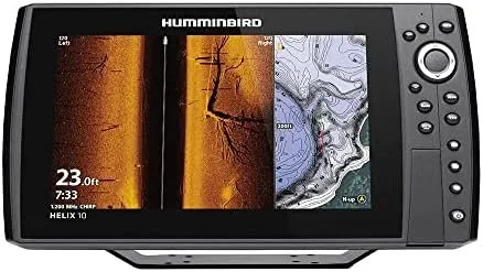 1-9.webp Humminbird 411420-1CHO Helix 10 Chirp MEGA SI+ GPS G4N CHO (Control Head Only) Fish Finders.