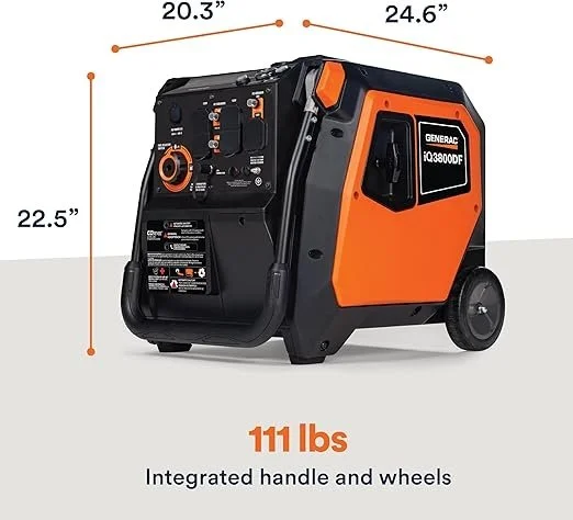 generac iq3800 3.800 watt dual fuel portable inverter generators. generac iq3800 3.800 watt dual fuel portable inverter generators.
