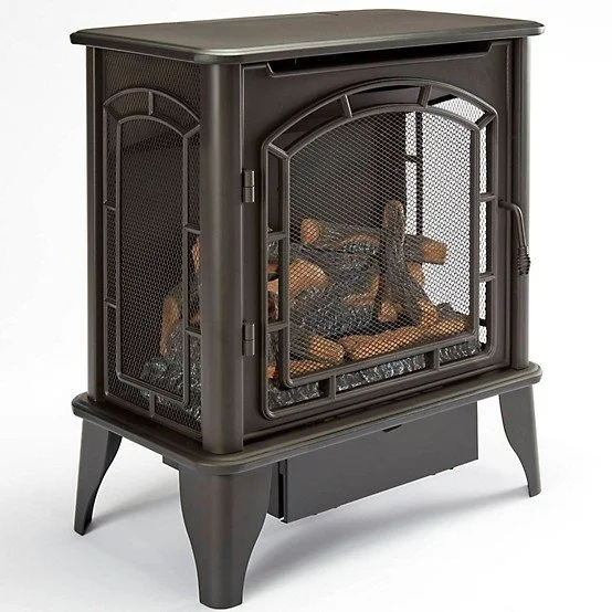 3-4.webp Bluegrass Living Panorama Vent Free Duals Fuel 3-Sided Gas Stove BTSD23RT. - Image 3