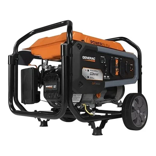 generac gp series gp3600 gasoline powered portables generators with recoil pull start 7721 – 3,600/4,500w, 120v generac gp series gp3600 gasoline powered portables generators with recoil pull start 7721 – 3,600/4,500w, 120v