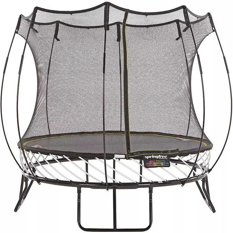 343-2-1-1.webp Springfree Trampoline 8′ Compact Round Trampoline with Safety Enclosure