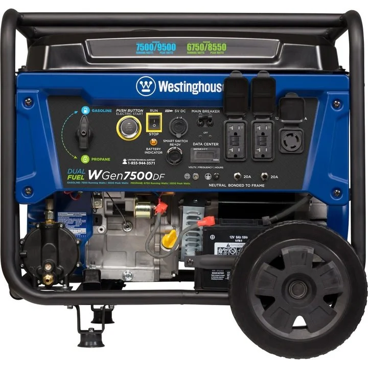 westinghouse wgen7500df dual fuel portable generators. westinghouse wgen7500df dual fuel portable generators.