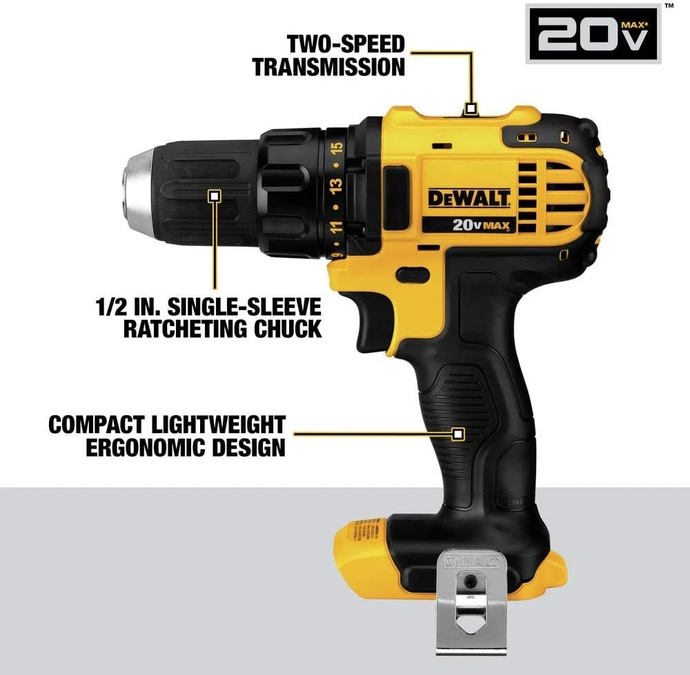 61tfwots0AL._AC_SL1000_-1.webp DEWALT 20V MAX Combo Kit, Compact 7-Tool (DCK720D2) - Image 3
