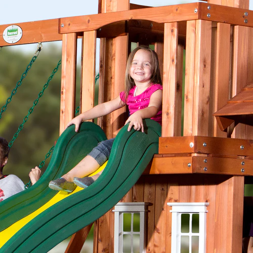 backyard discovery tanglewood cedar wood swing set backyard discovery tanglewood cedar wood swing set
