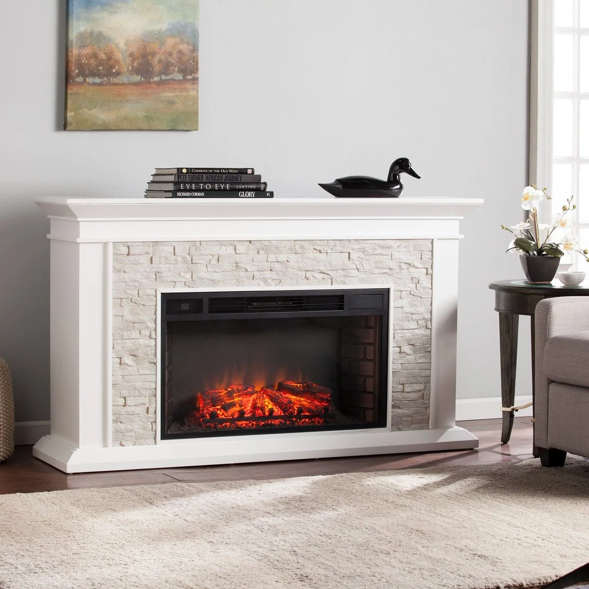 a1-245-1.webp Ceonna Electric Fireplace Winstons Porter Finish - Image 5
