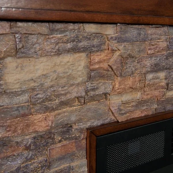 a4-126-1.webp Unbranded Null Ithaca 60 In. W Simulated Stone Electrics Fireplaces - Image 3