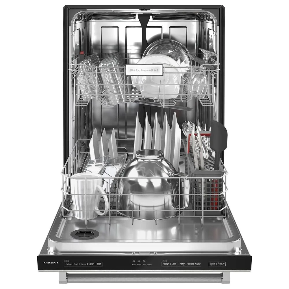a5-16-1.webp KitchenAid 24″ Fully-Integrated Built-In Dishwashers with 30 Total Wash Jets in PrintShield Stainless Steels - Image 2