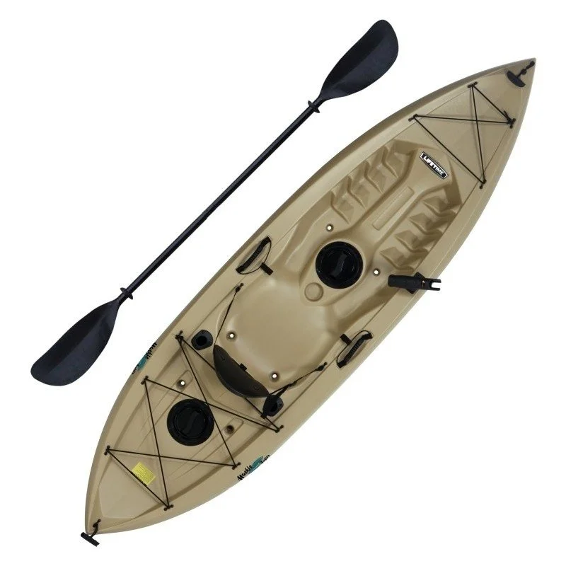 b1-12.webp Lifetime Muskie 120 Sit-On-Top Angler Kayaks w/ Paddle - Image 4