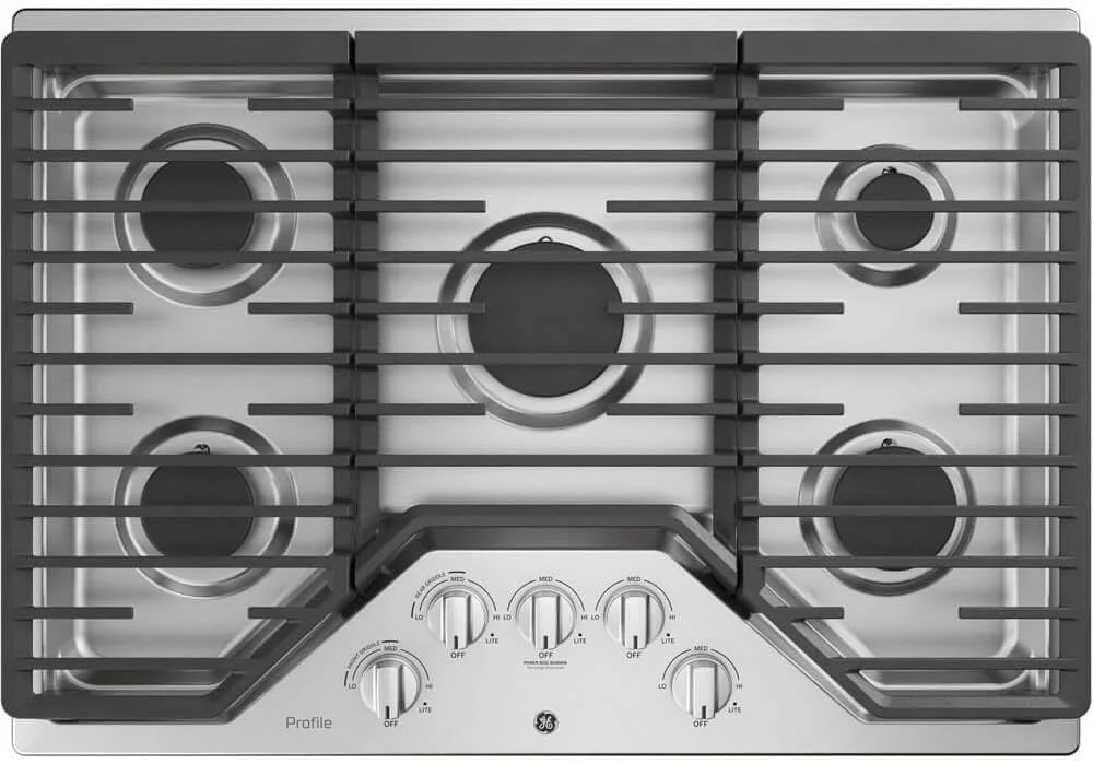 ge profile pgp7030slss 30″ built in gas cooktops ge profile pgp7030slss 30″ built in gas cooktops