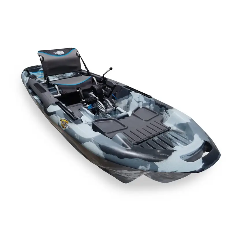 i2-4.webp 3 Waters Big Fish 108′ Length Urban Camo Pro Fish Pedals Drive Cathedral Hull - Image 3