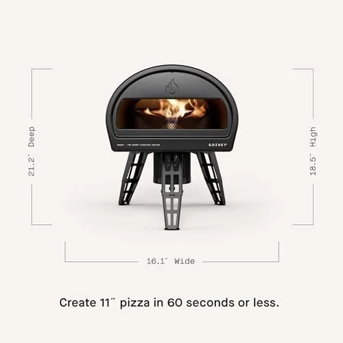 u2-4.webp Gozney Roccbox Outdoor Pizza Ovens, Black, Portable, Gas & Wood Fired, Restaurant-Grades - Image 2