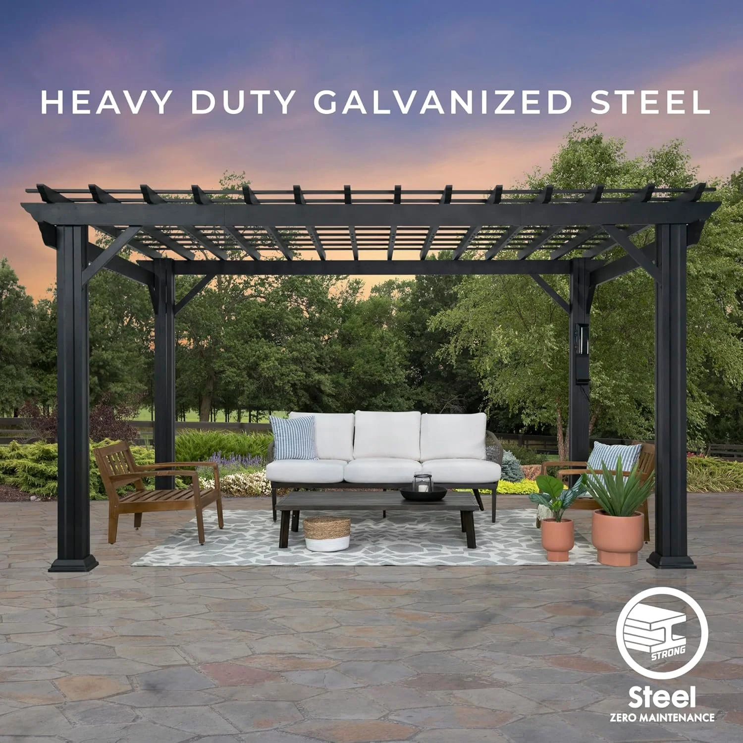 stratford traditional steels pergola stratford traditional steels pergola